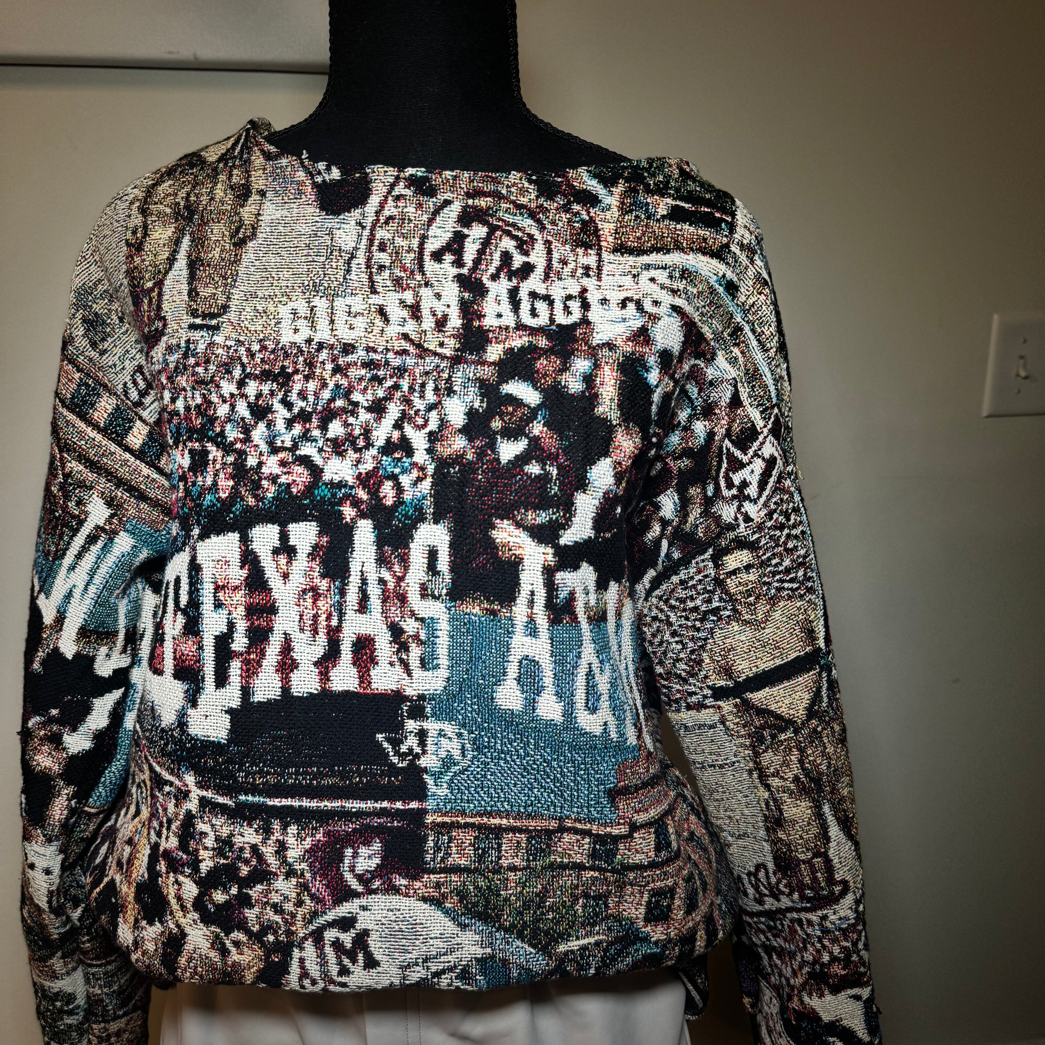 TEXAS A&M CUSTOM TAPESTRY SWEATER