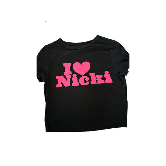 I LOVE NICKI BABY TEE